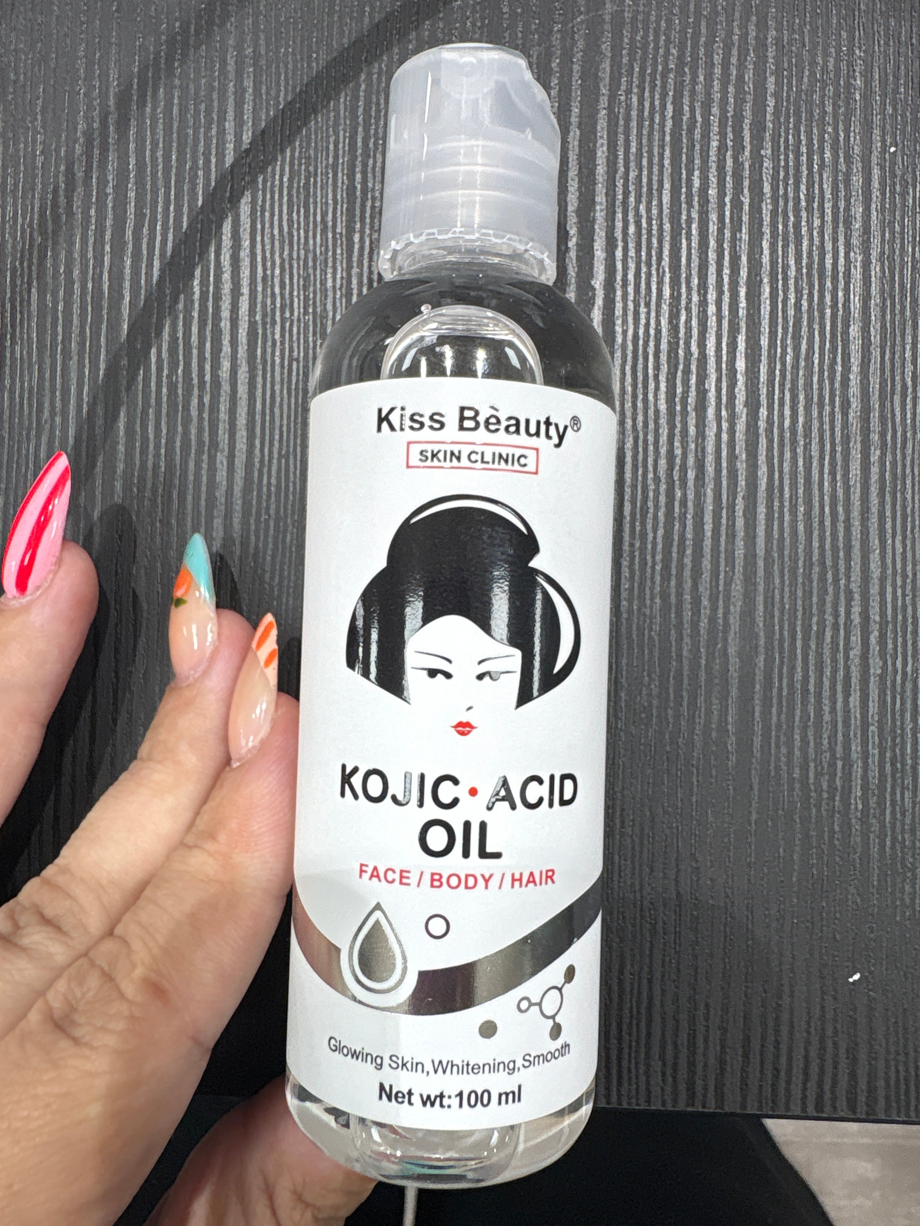 Aceite ácido kojico coreano