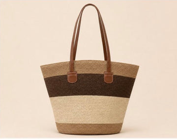 Bolso rafia playa