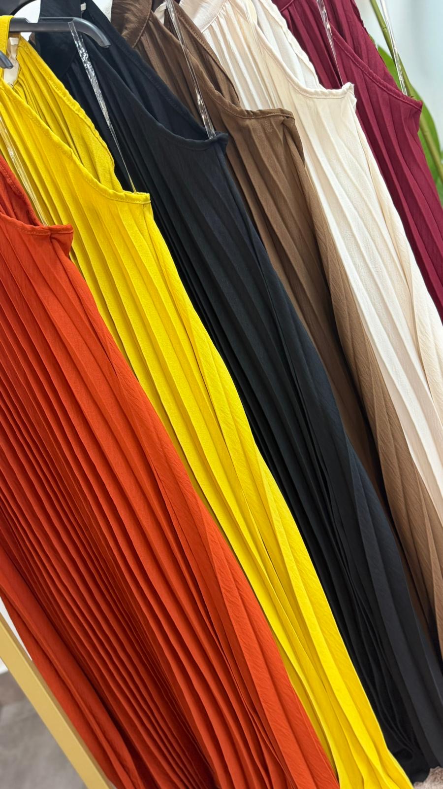 Vestido plisado