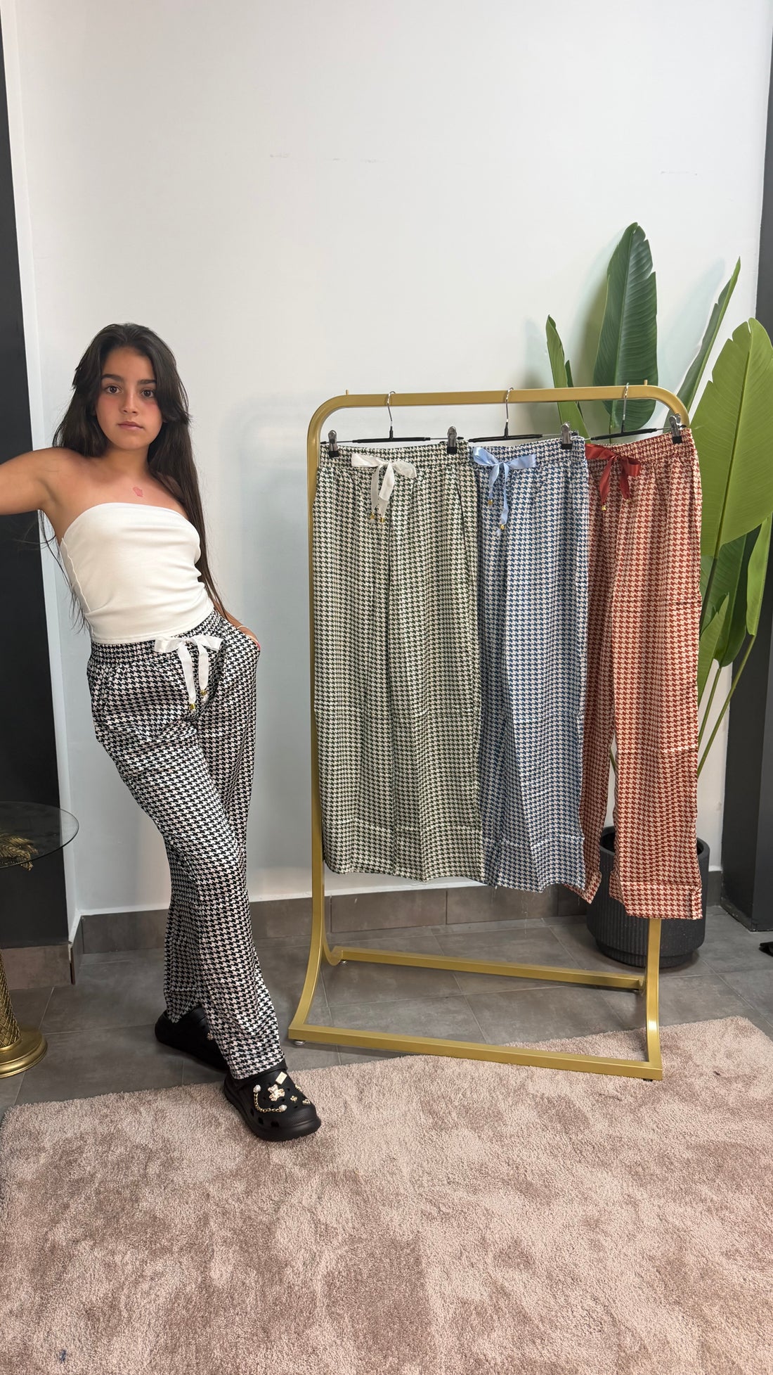 Pantalón pata de gallo