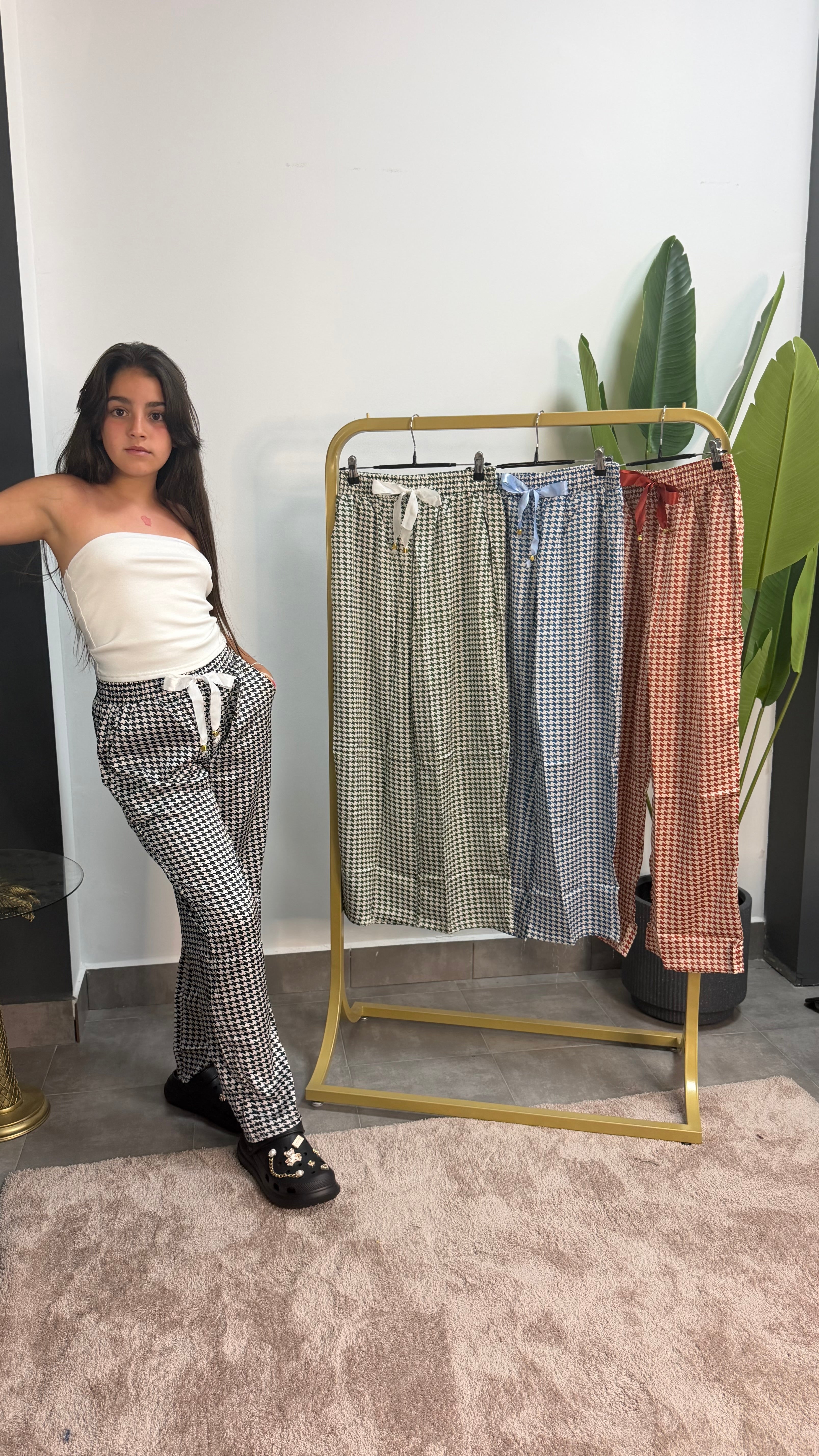 Pantalón pata de gallo