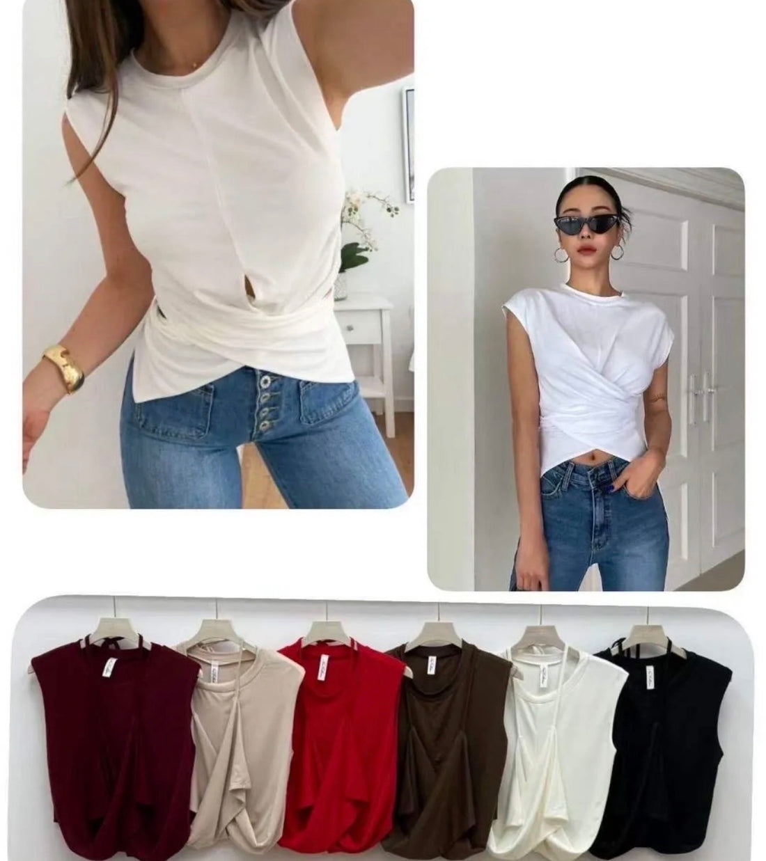 Camiseta multiposicion
