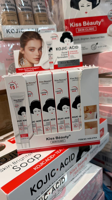 Crema facial iluminadora coreana