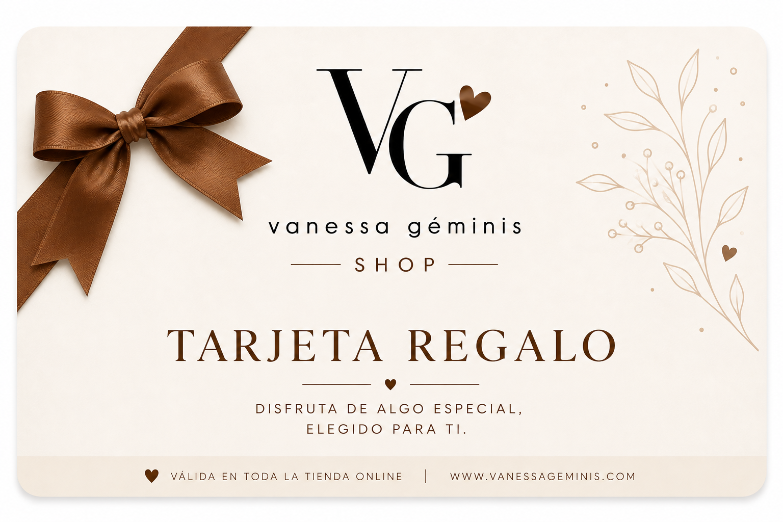 Tarjeta regalo