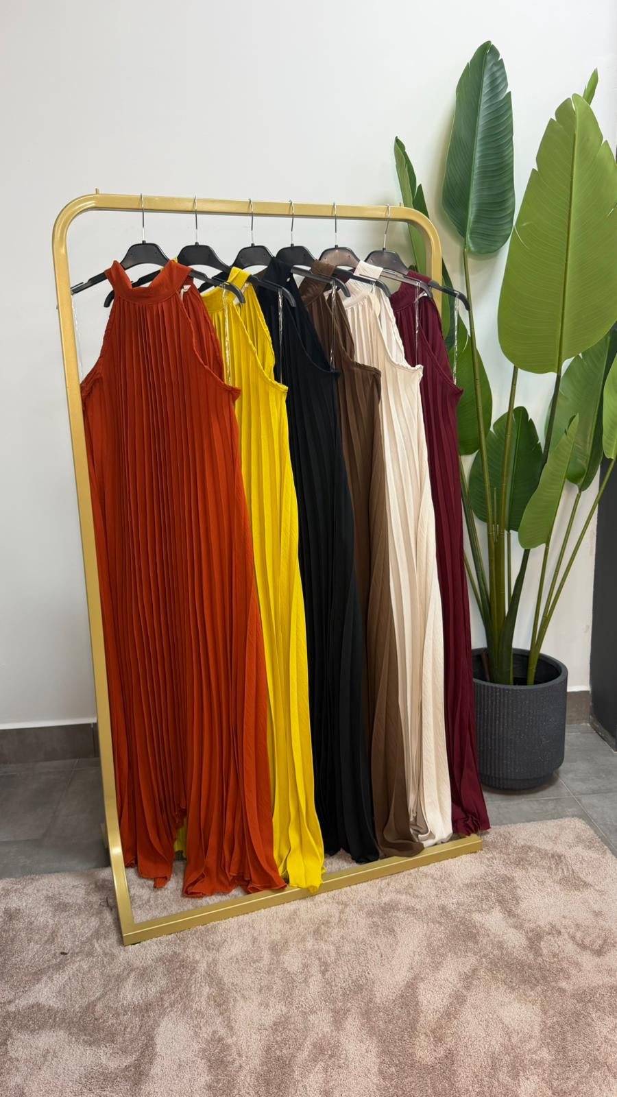 Vestido plisado