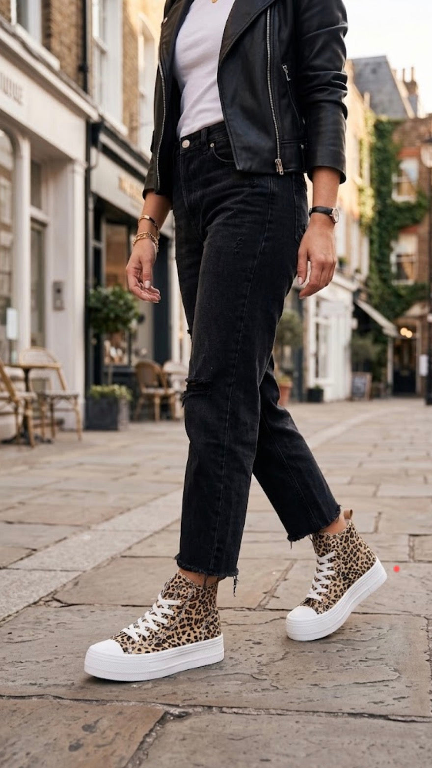 Zapatillas leopardo