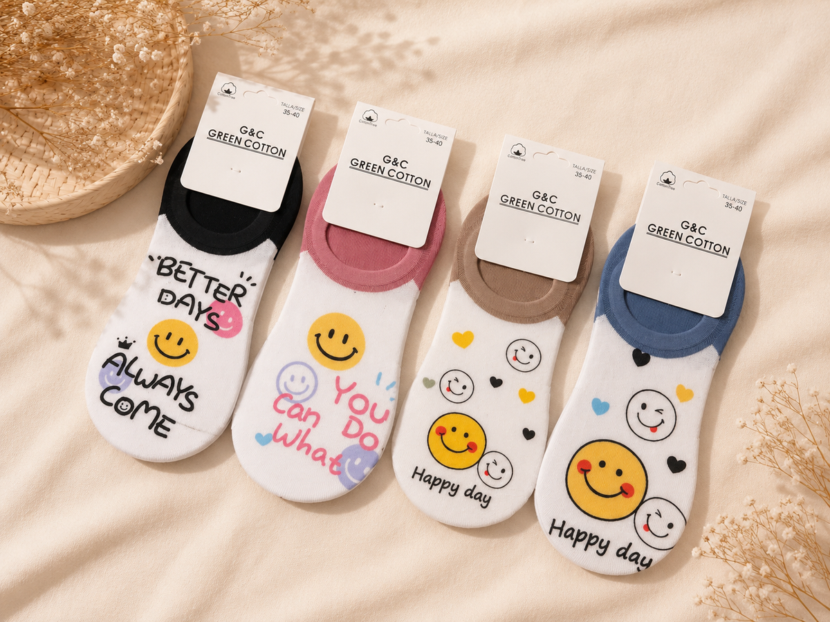 Pack pinkies calcetines