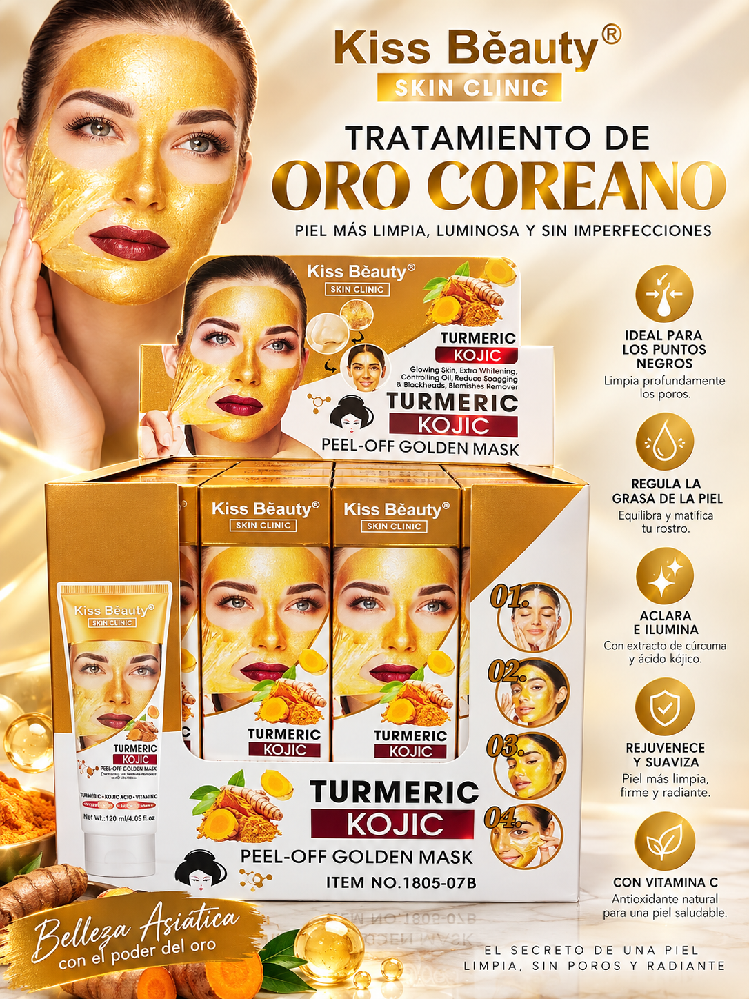 Tratamiento oro coreano