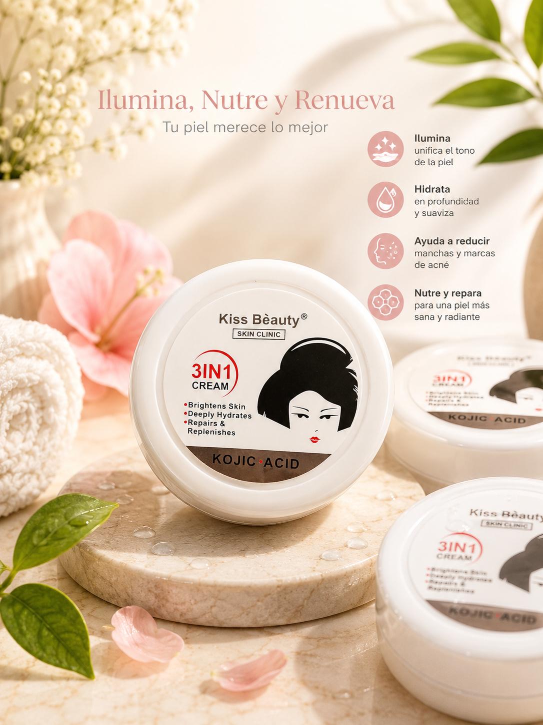 Crema 3 en 1 coreana