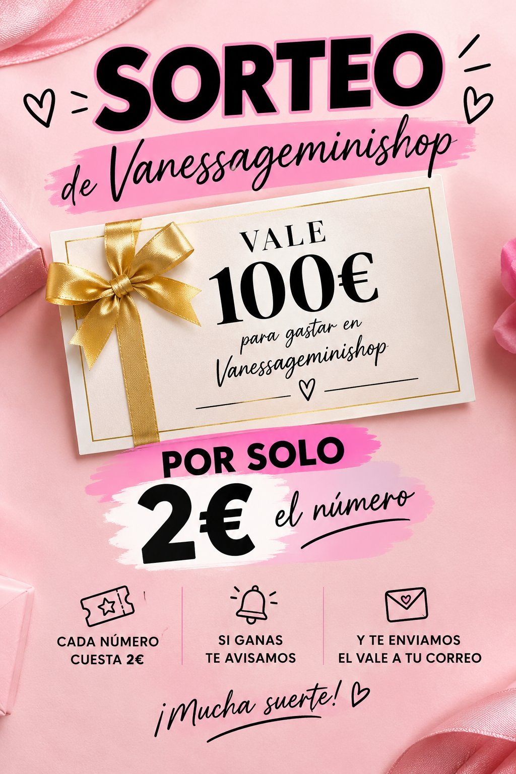 Sorteo vale 100€