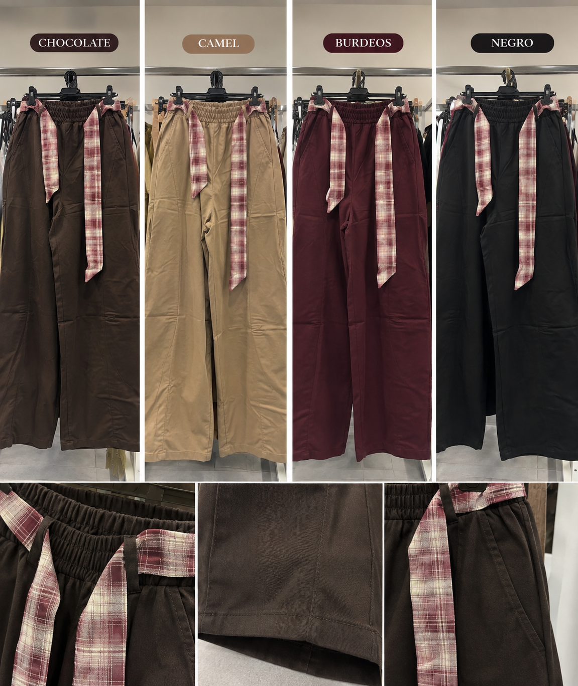 Pantalón cargo pañuelo