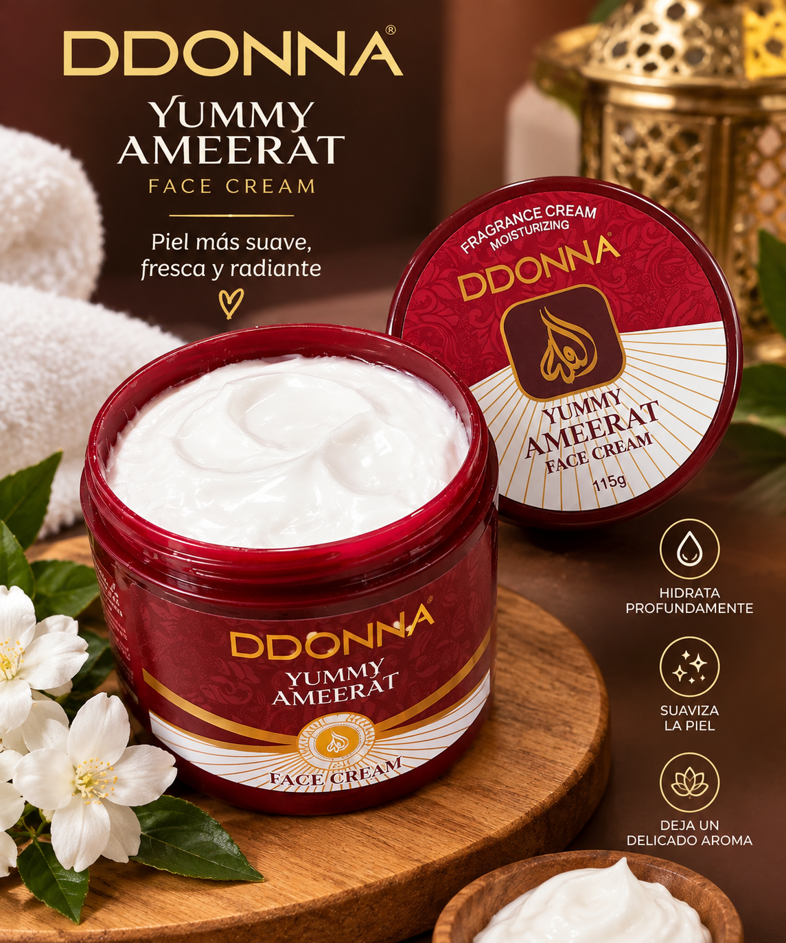 Crema de cara Princessa Arabia
