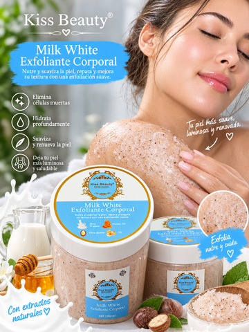 Exfoliante blanco latte
