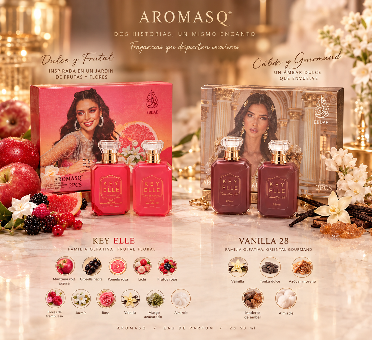 Pack 2 perfumes kayalii