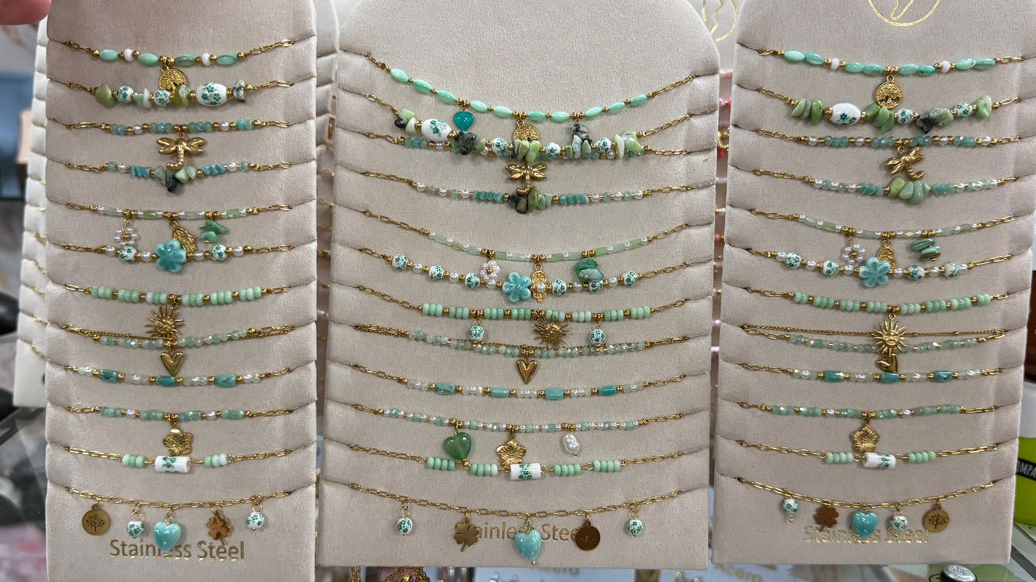 Pack tobillera/collar/pulsera
