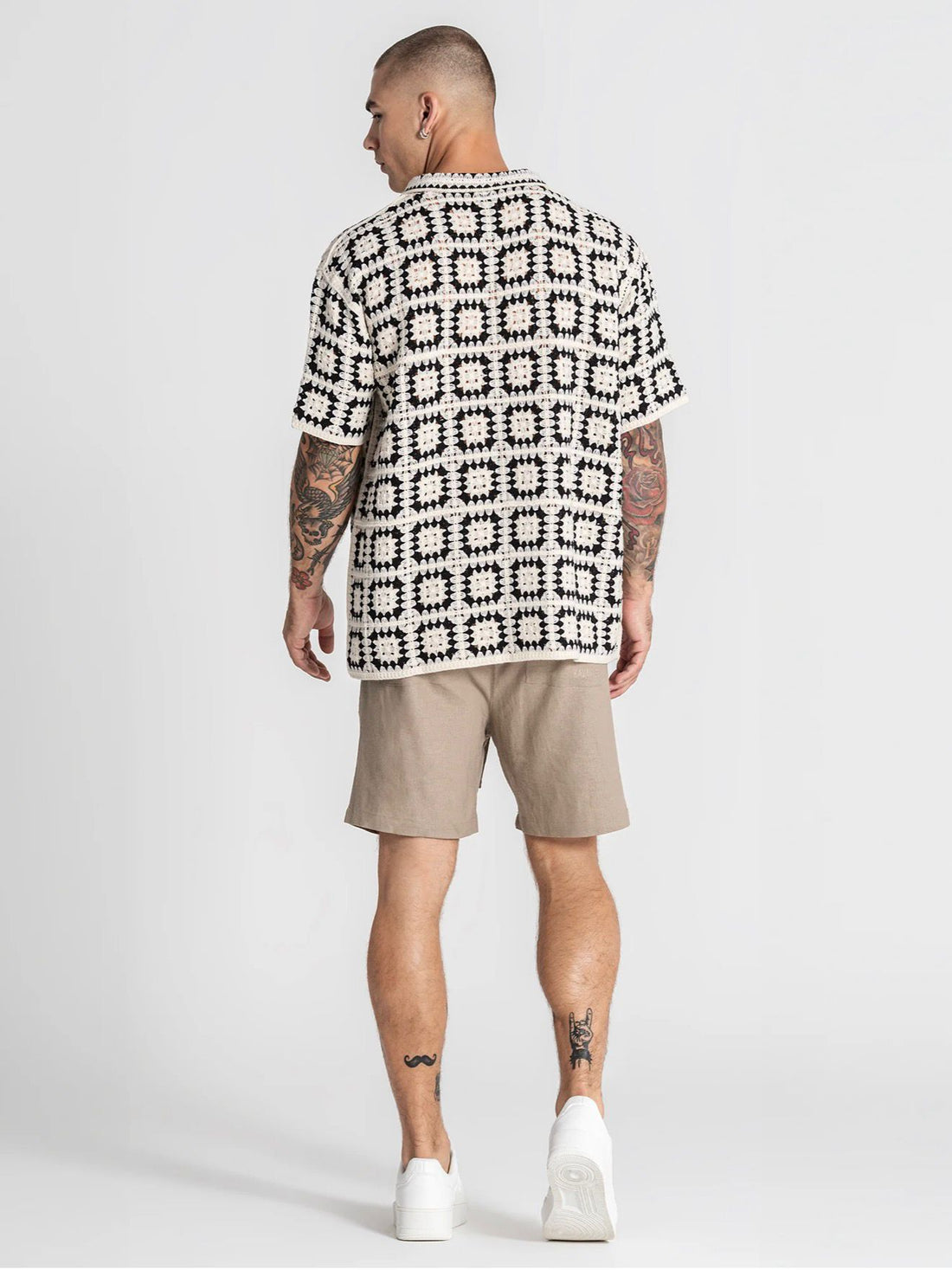 CAMISA DE PUNTO BEIGE NATURE