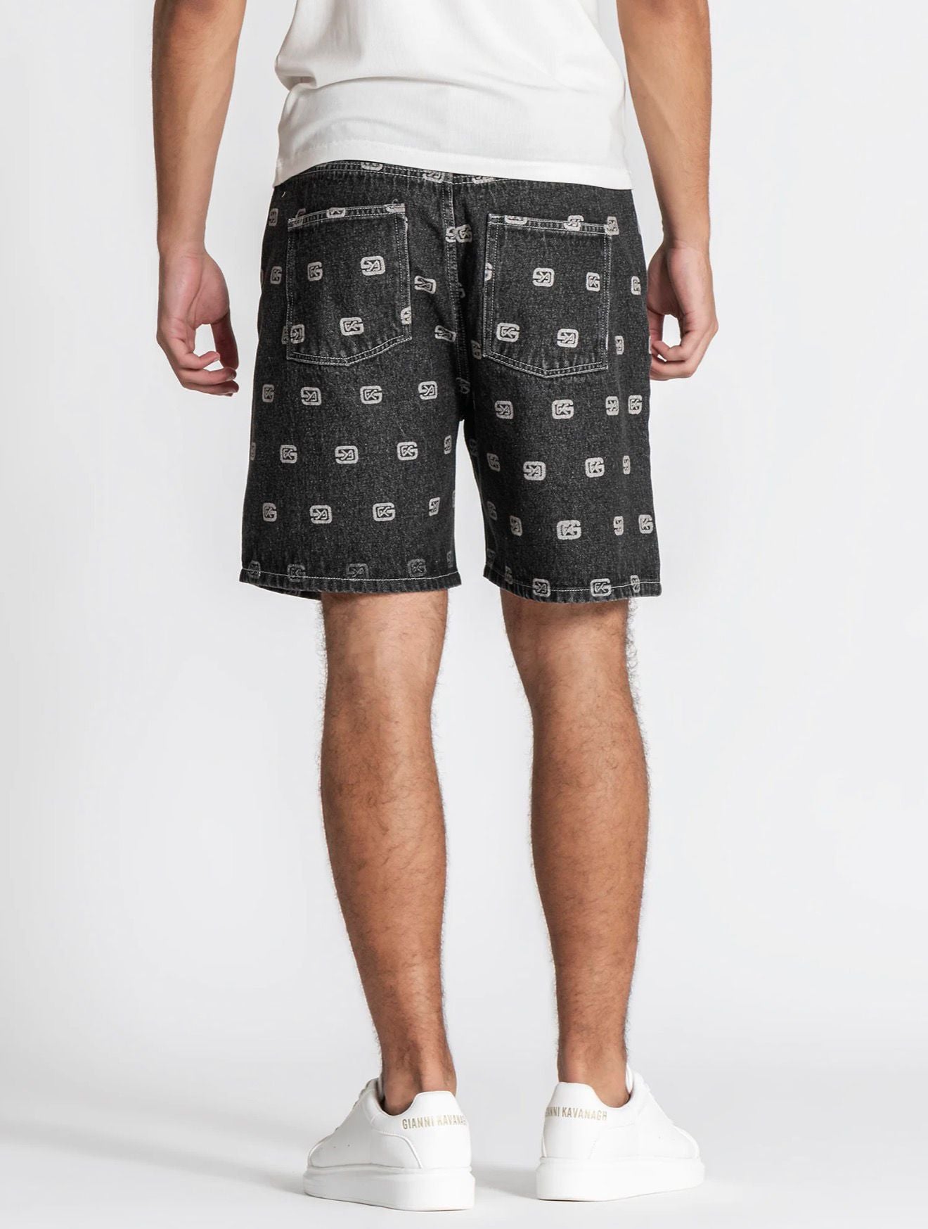 PANTALONES CORTOS GRISES GK DENIM