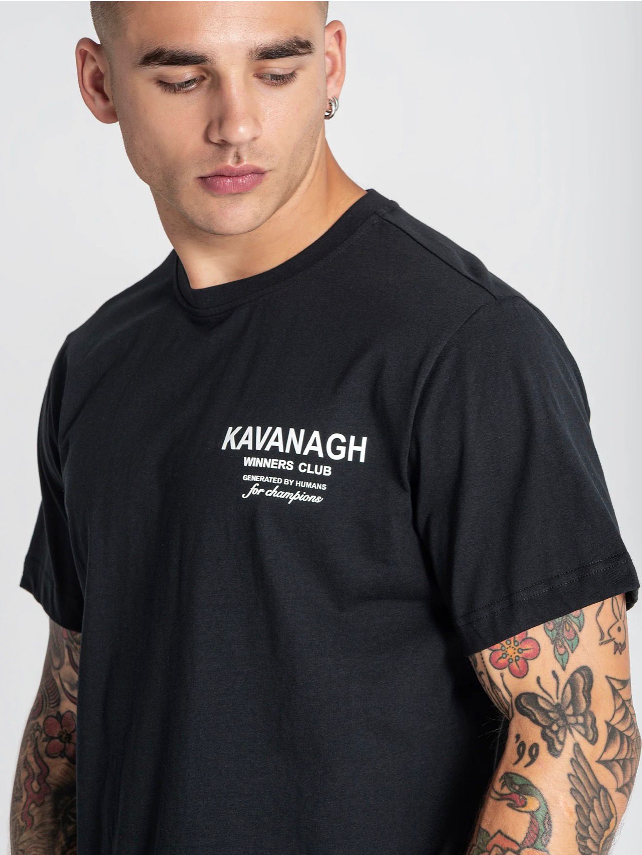 CAMISETA NEGRA THE CLUB