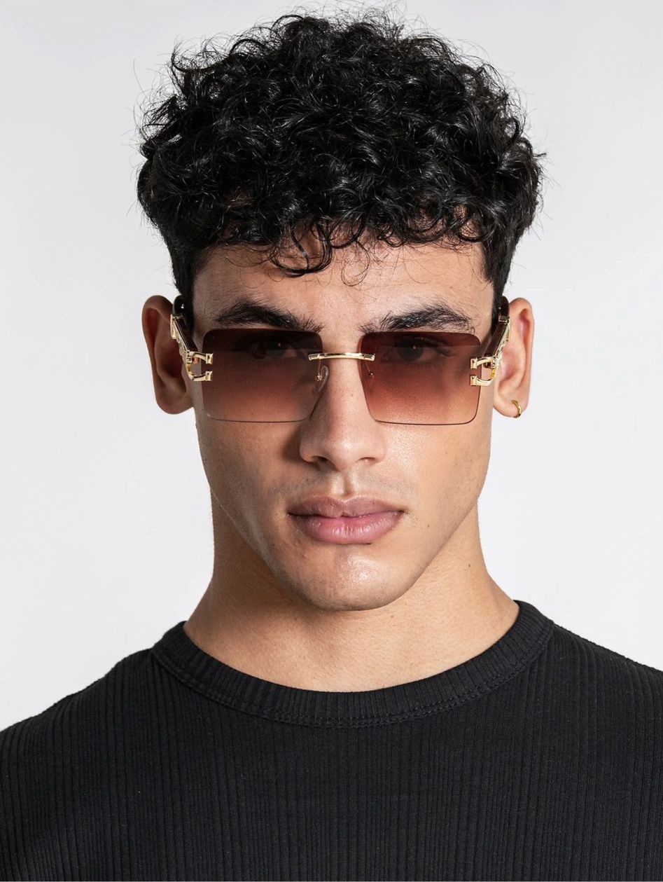Gold Monarch Sunglasses