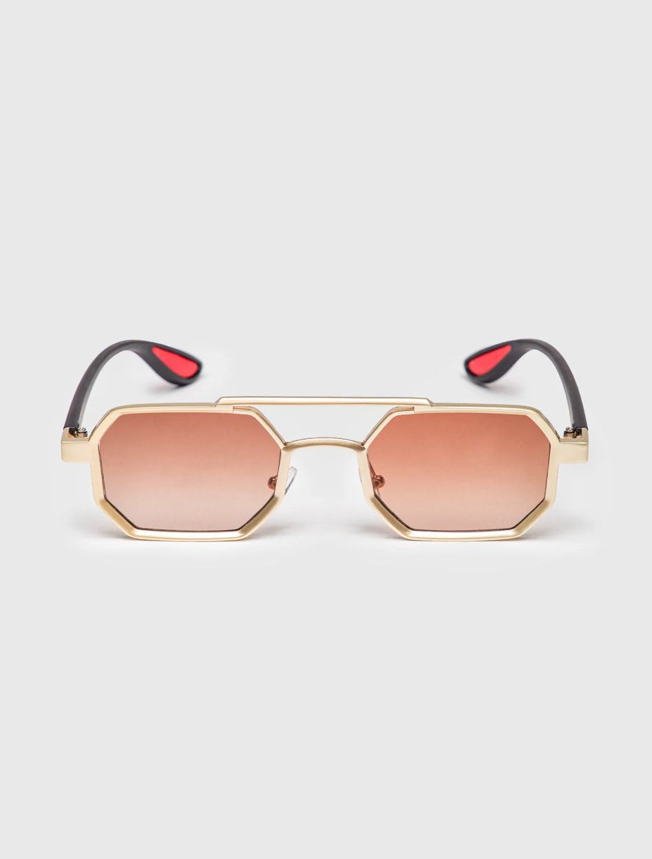 Gold Metal Sunglasses