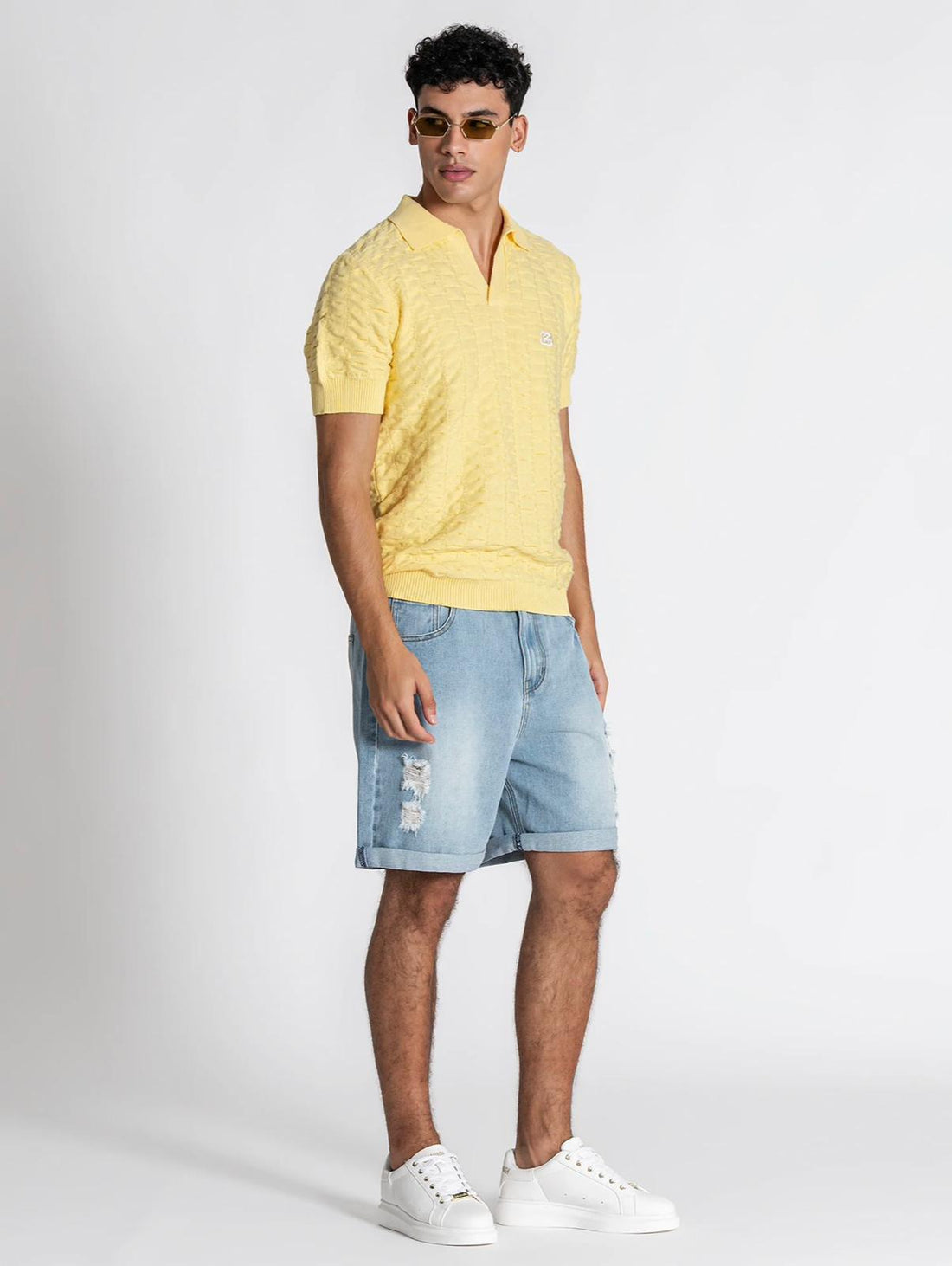 POLO AMARILLO GK KNIT