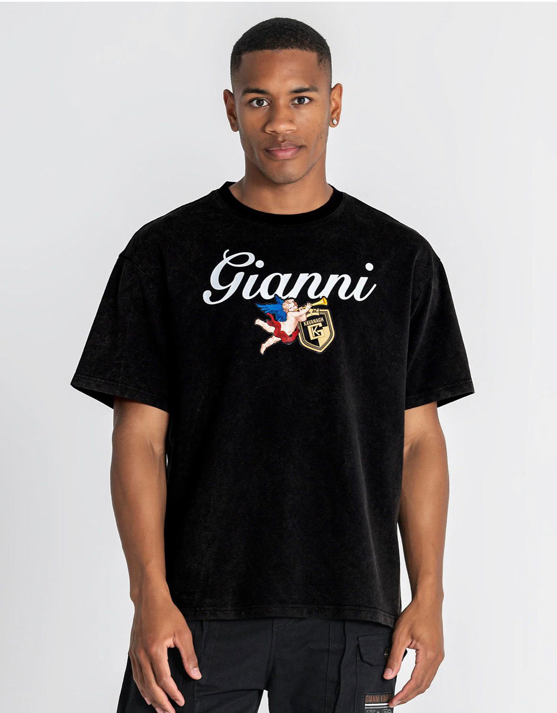 CAMISETA NEGRA TRUMPET