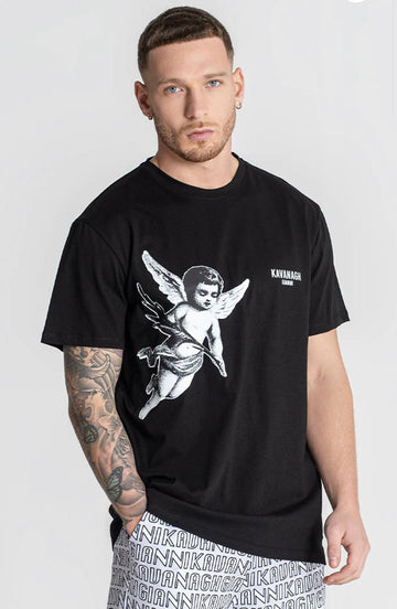 CAMISETA NEGRA ANGEL
