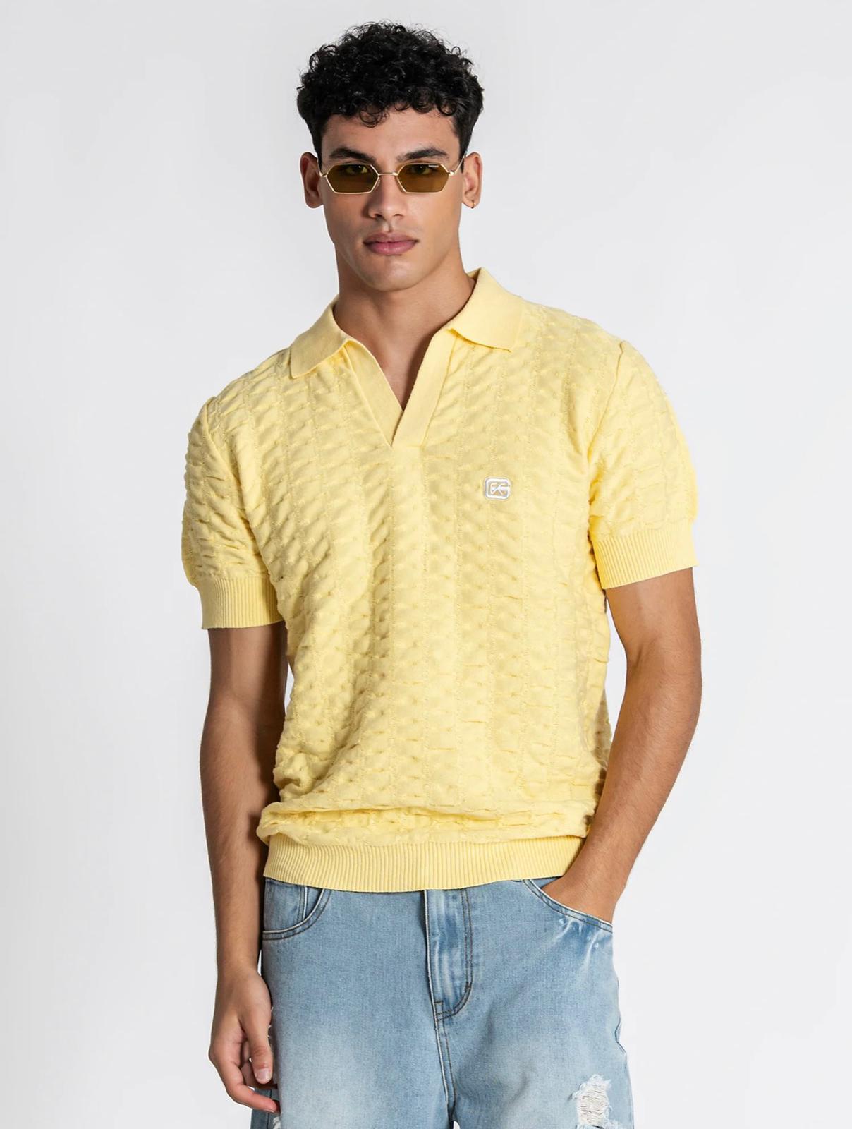 POLO AMARILLO GK KNIT